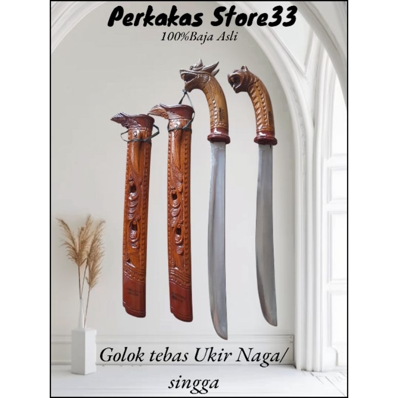 [ Alat Berkebun ]  GolokCepot Bedok Baja Asli GARUT