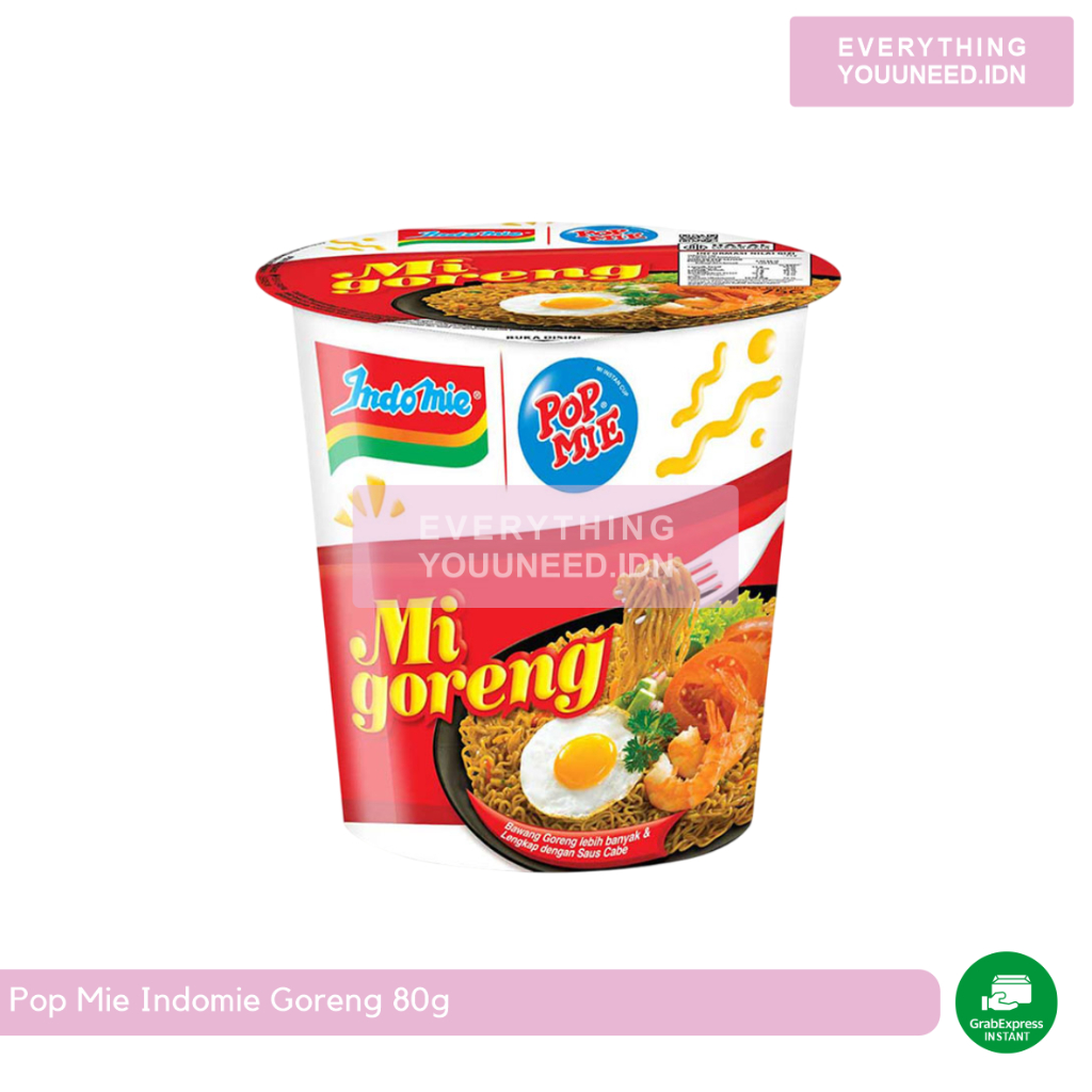 

Pop Mie Indomie Goreng 80g