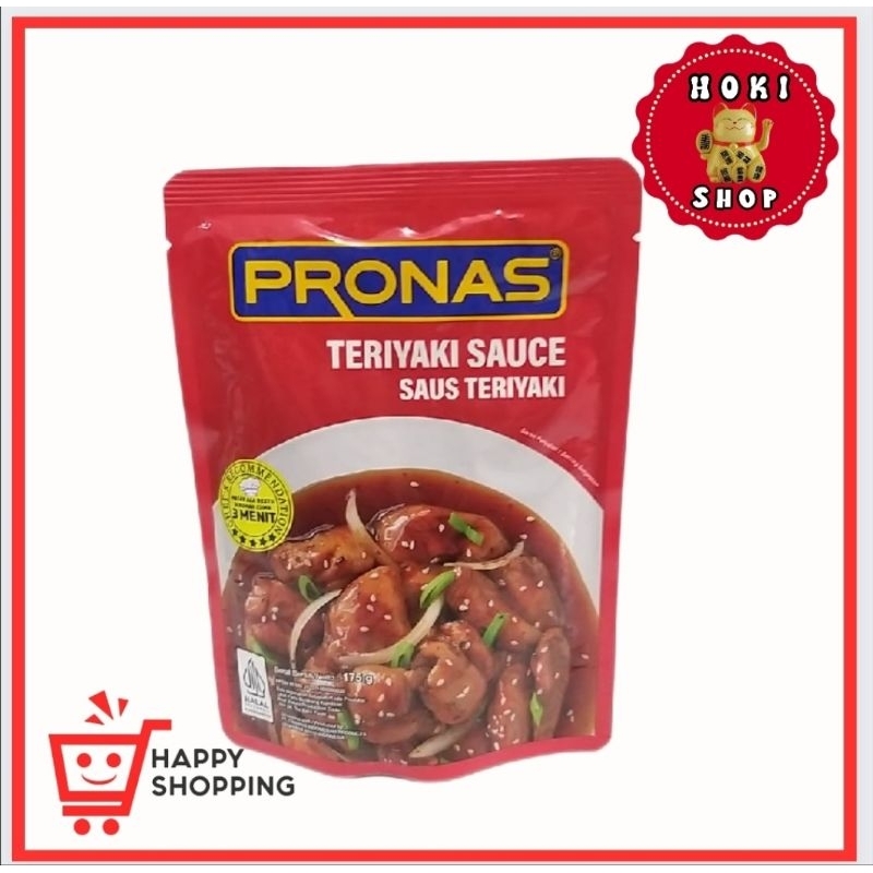 

Pronas Saus Teriyaki 175gr / Pronas Teriyaki