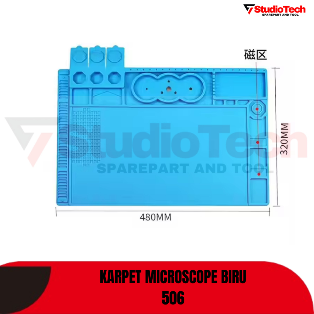 KARPET MIKROSKOP MICROSCOPE MIKROSOP ALUMINIUM 506