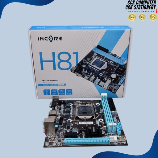 MOTHERBOARD INCORE H81 LGA1150 incore h81 motherboard