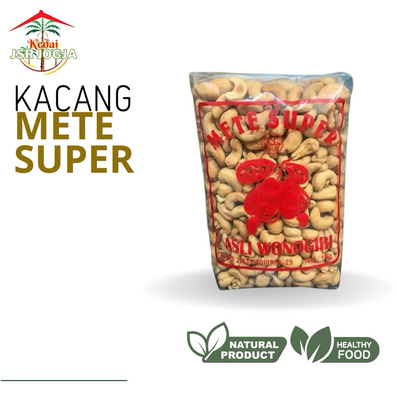 

Kacang Mete Super Wonogiri All Varian 500 GR
