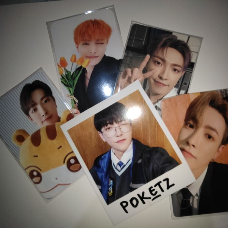 

OFFICIAL PHOTOCARD ATEEZ PC HONGJOONG ANITEEZ JJOONGRAMI PLUSH FACE CUSHION TOKTOQ TULIP FLOWER BUNGA NACIFIC OFFICE SG23 PROM