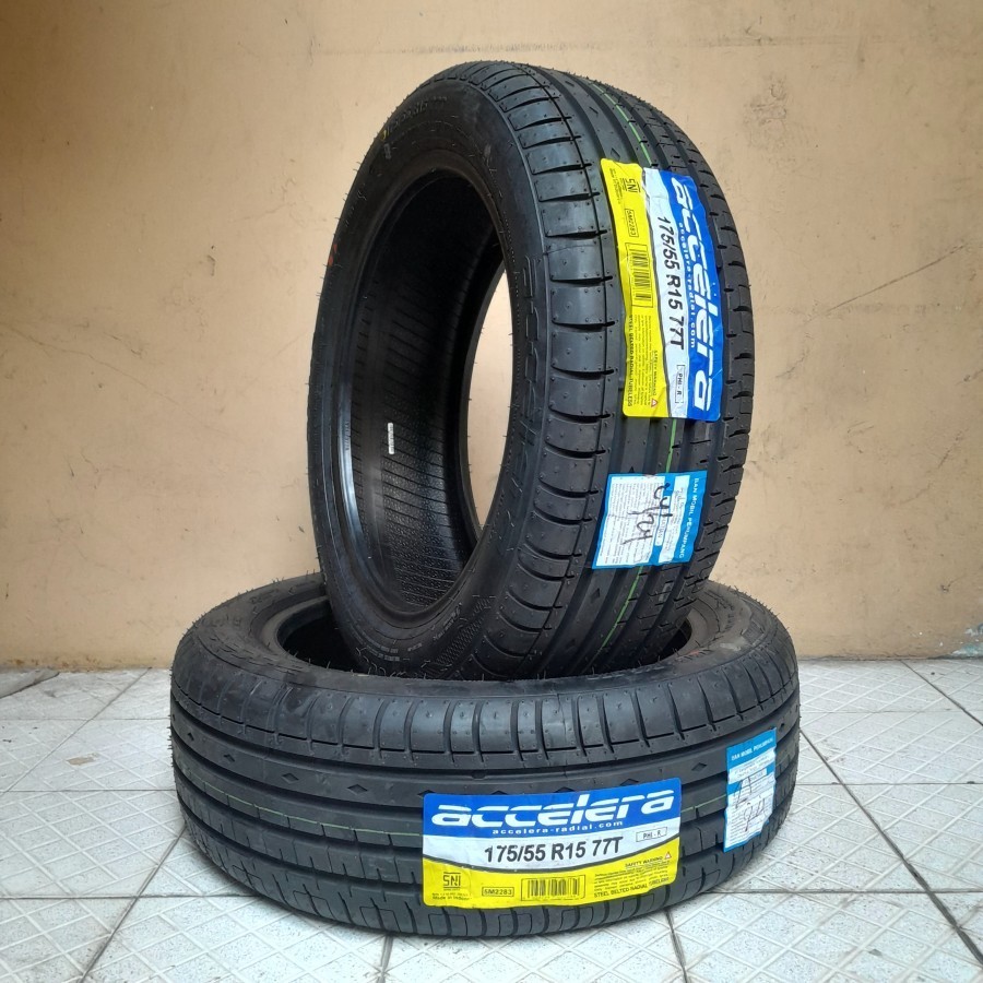 Ban mobil 175/55 R15 accelera phi untuk karimun, ayla, atoz dll ban ring15