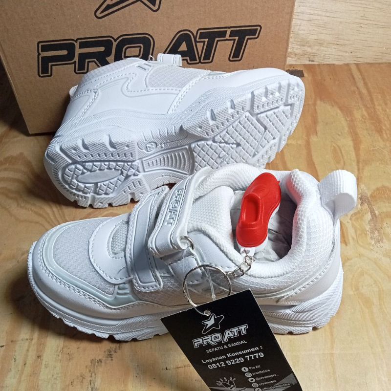 Sneakers Anak Putih Velcro