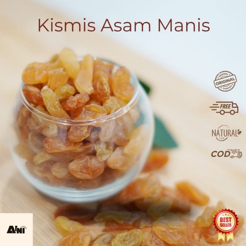 

Kismis Asam Manis 1KG Original Premium