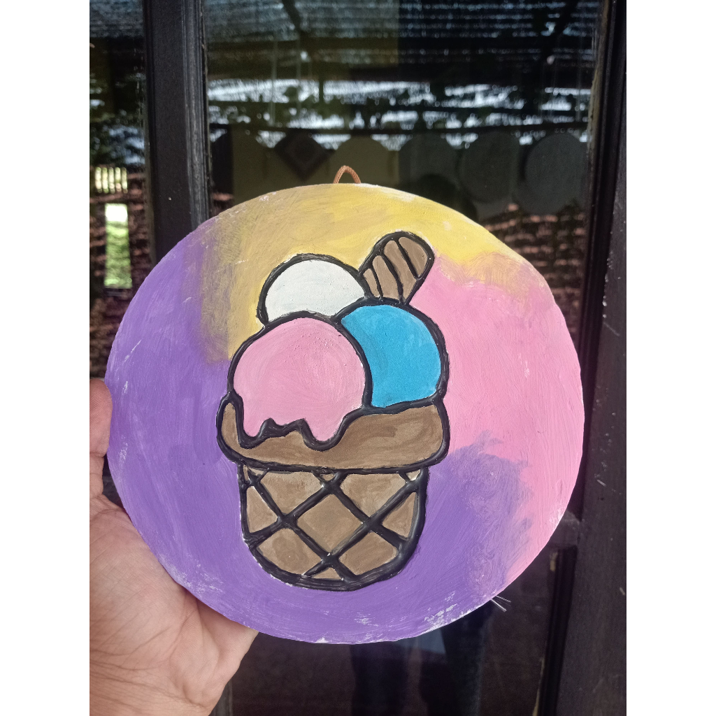 

Gypsum lukis mewarnai anak anak