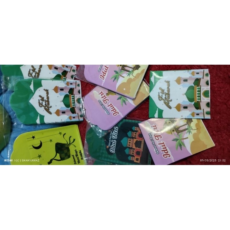 

Amplop karakter pesanan customer