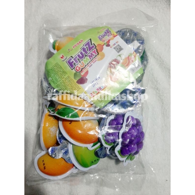 

Frutz Gummy | Permen Bentuk Buah | Permen aneka rasa