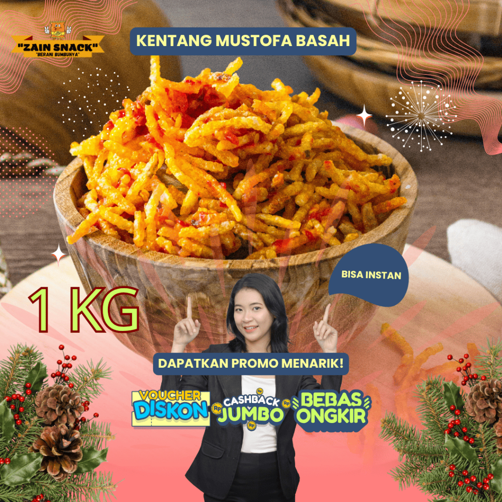 

Kentang Mustofa Basah Zain Snack