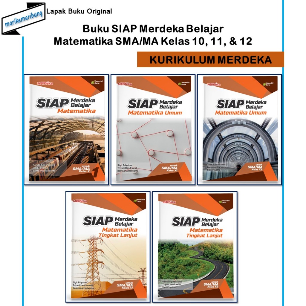 Buku Siap Merdeka Belajar Matematika SMA/MA/SMK/MAK Kurikulum Merdeka