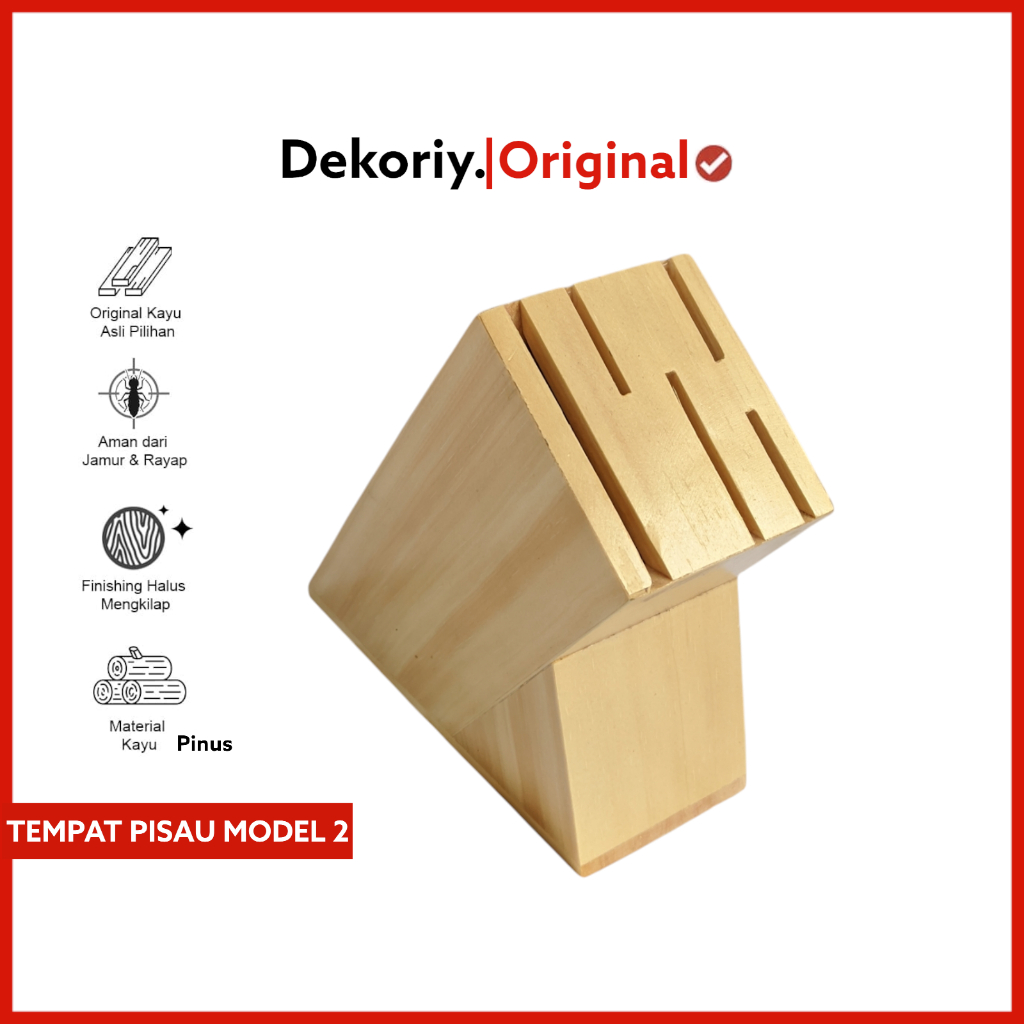 tempat pisau dapur tempat tatakan pisau