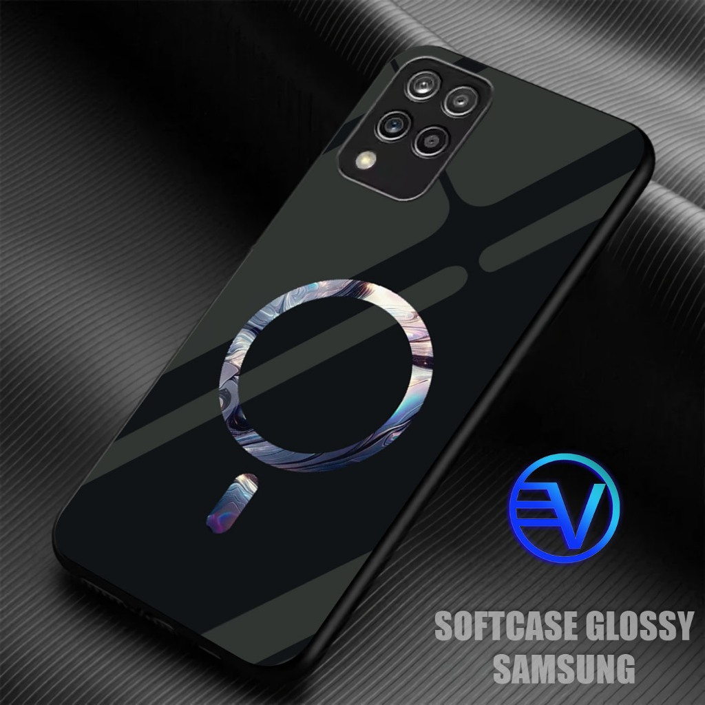 [ GT84 LOGO IPHONE ] Softcase Samsung A12,M12,A22 4G 5G M22,M32,M33, M34 5G,M51,M54 Case Kilau Mirro