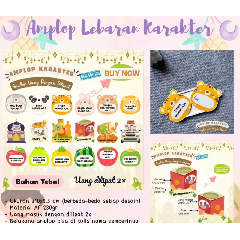 

Amplop Lebaran Karakter
