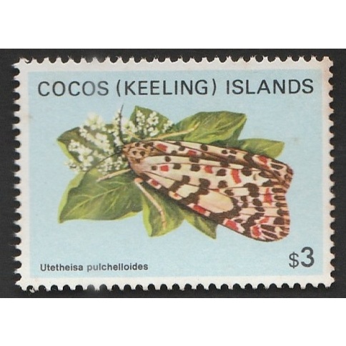 

A 11594 SATU BUAH PRANGKO COCOS ISLANDS NOMINAL $3 TEMA SATWA KUPU-KUPU DENGAN KONDISI BELUM ADA CAP