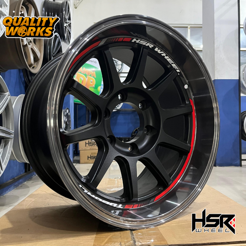 Velg Racing Mobil Fortuner Vnt Hsr Toboali R17 Tanpa Ganti Ban