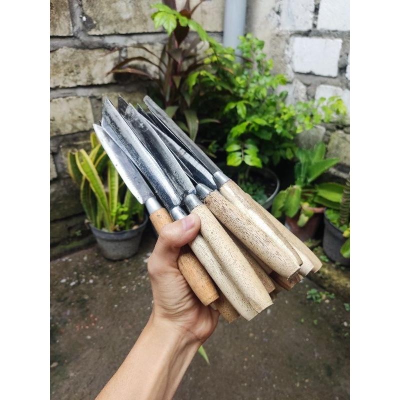 (PAKET 20 PCS)PISAU DAPUR 20 BIJI,PISAU BALI BAJA STRIP TIPIS KECIL PANJANG