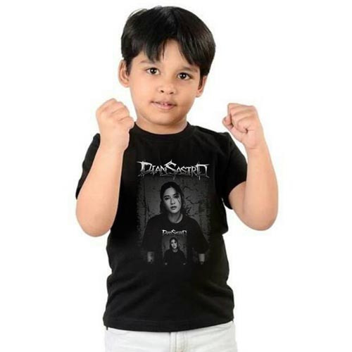 Kaos Dian Sastro X Deadsquad Tshirt Anak Umur 2 s/d 12 Tahun