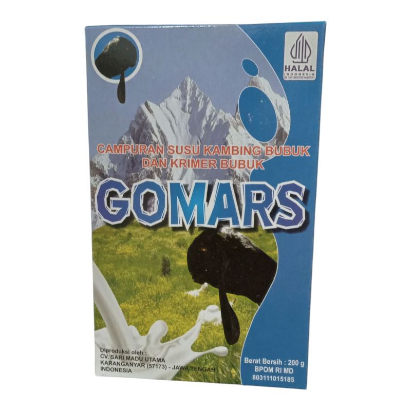 

Gomars Susu Kambing Etawa / Susu Kambing Menyehatkan Original 200gr