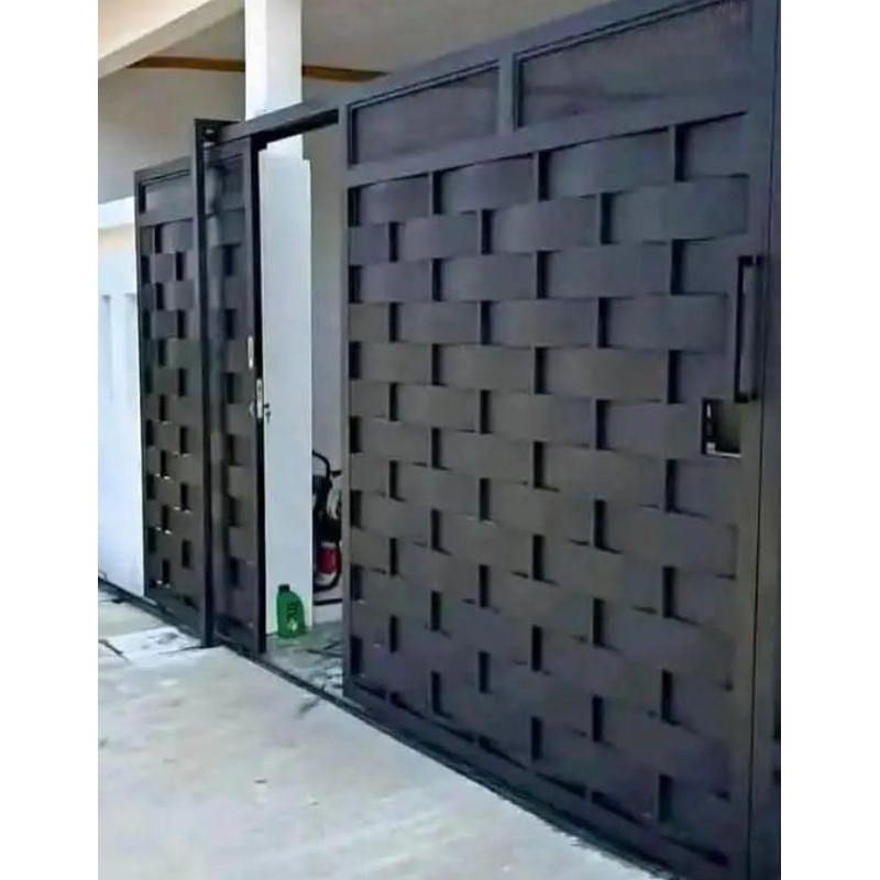 pager lipat plat besi anyam
