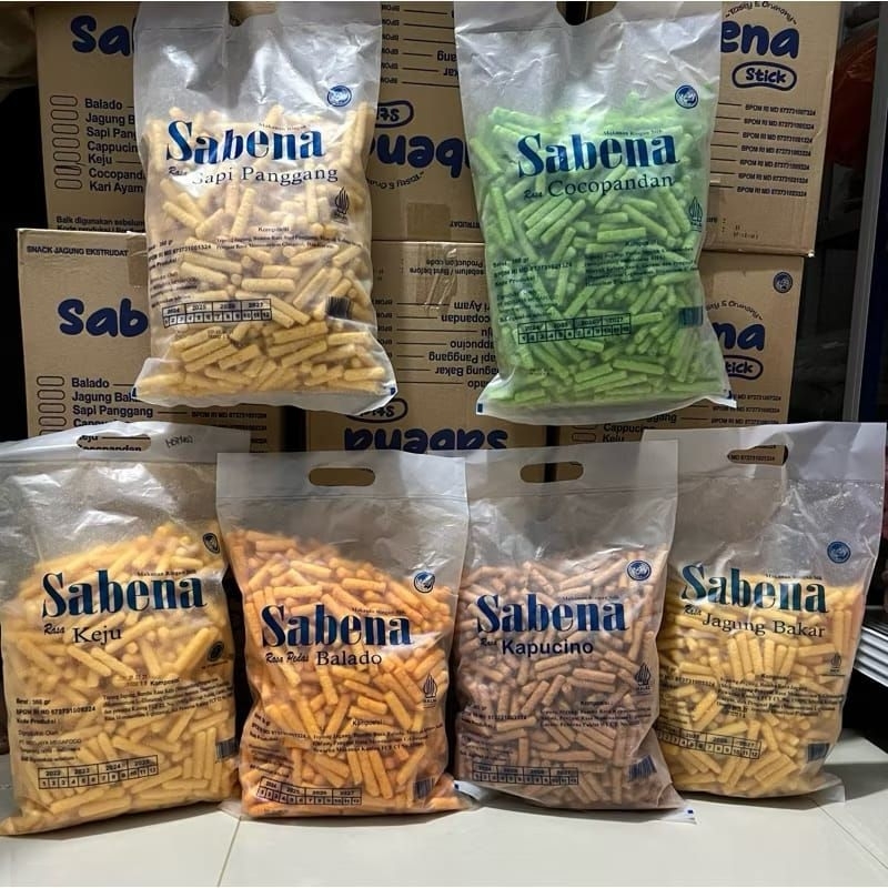 

sabena Snack murah meriah ukuran 1karton