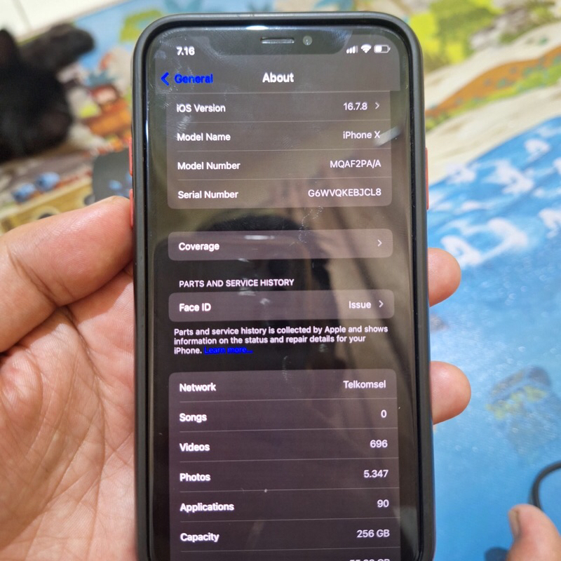 Iphone X 256gb ex iBox