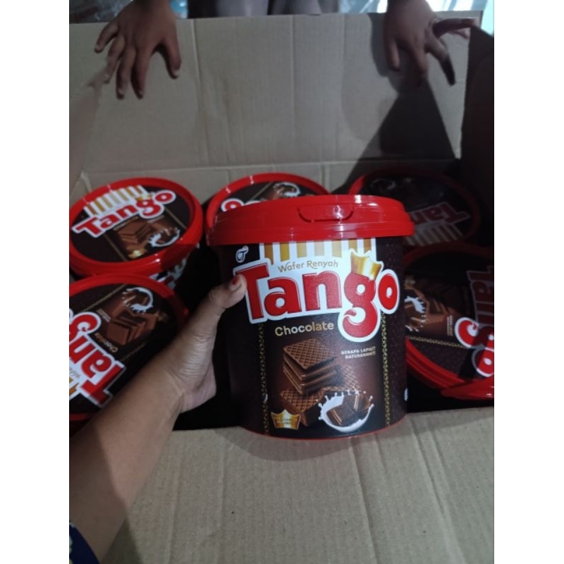 

Wafer Tango Jar Kemasan Toples Jar Coklat