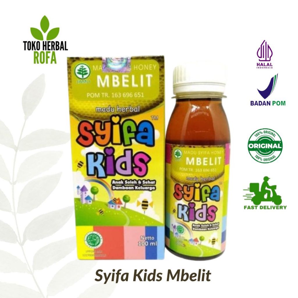 

MADU ANAK SYIFA KIDS MBELIT 100 ML UNTUK MEMBANTU MELANCARKAN PENCERNAAN