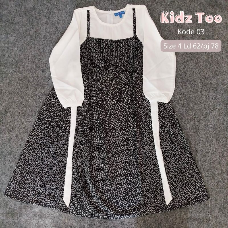 GAMIS KIDZTOO |PART 1| DRESS ANAK | BODY KIDZ KIDZ TOO| GAMIS ANAK MUSLIM| GAMIS KATUN SIZE  4-12