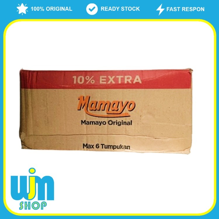 

Mamayo Mayonnaise Original 1kg + 100gr 1 Dus isi 12 pcs WJM