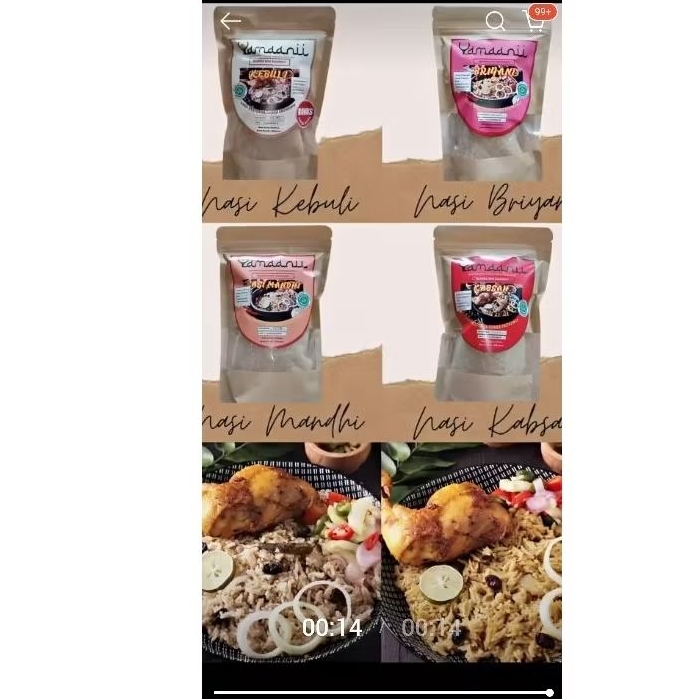 

Paket Beras Basmati plus bumbu YAMANI 300gr untuk 3-4porsi