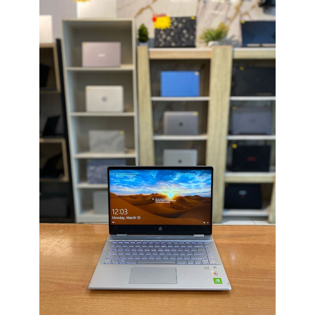 GAMING HP PAVILION X360| INTEL CORE i7-1065G7 | 8 GB | SSD 512 GB| GARANSI