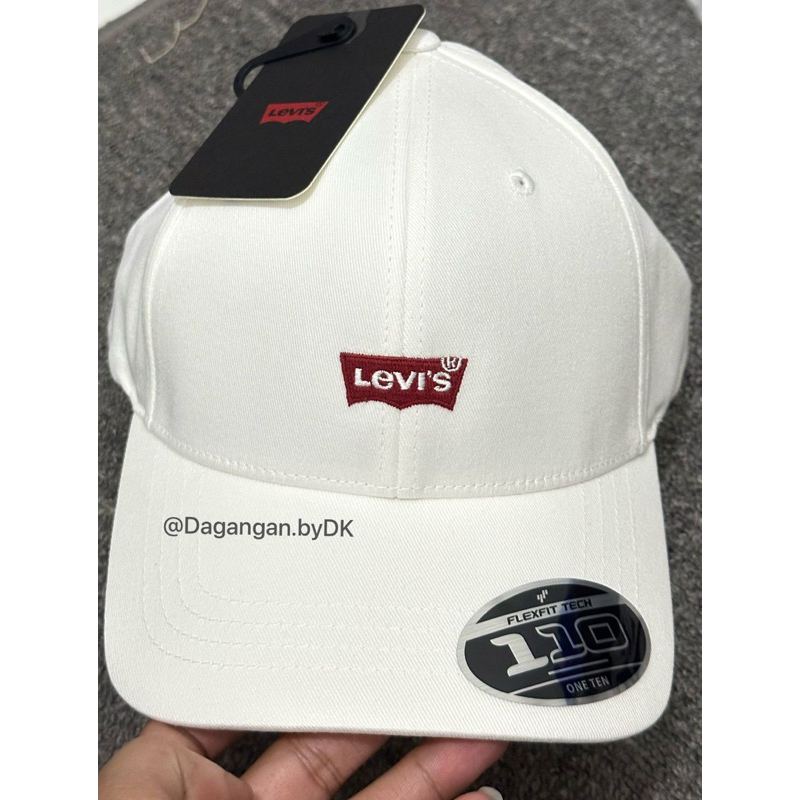 Topi Levis Cap Logo Original 100% Putih