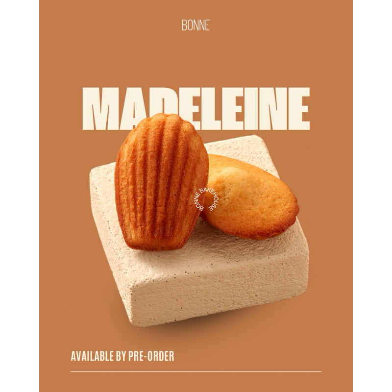 

CLASSIC FRENCH MADELEINES | BOX OF 5