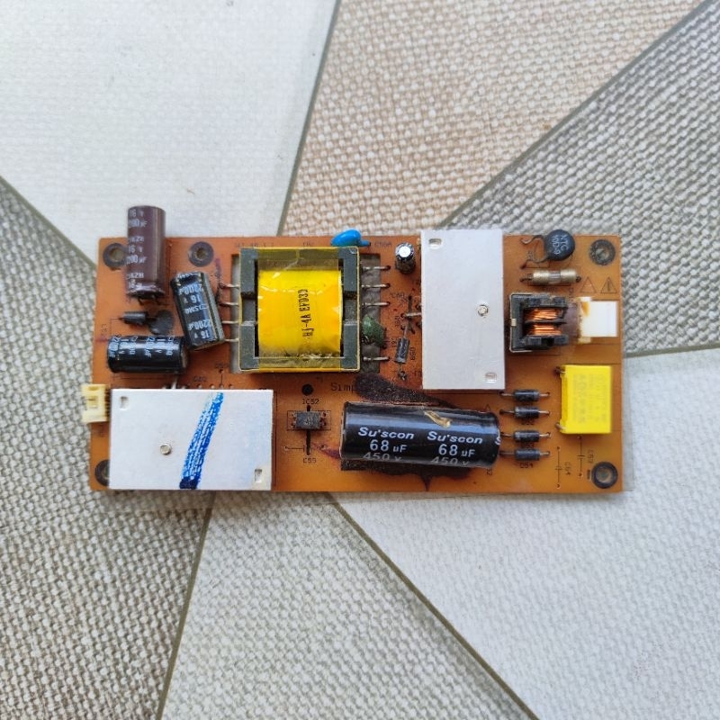 power suplay ace matic regulator psu tv AOYAMA 22 LED