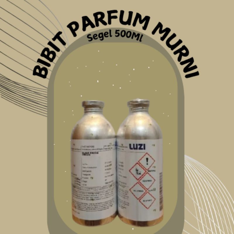 PARFUM BLACK EXCESS INSPIRED PACORABANE BLACK XS BY LUZI 500GR SEGEL