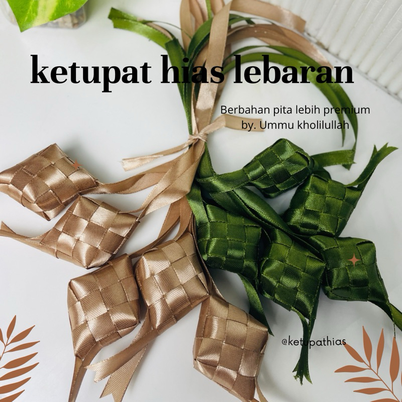 

ketupat hias mix 10pcs