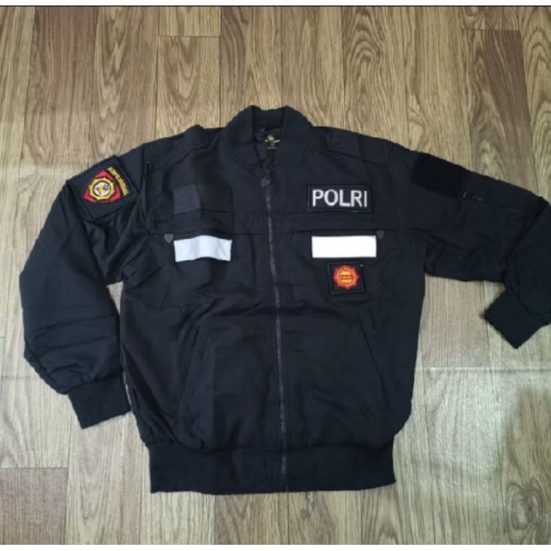 jaket Sabhara jatah polri/jaket bomber Sabhara Jatah polri