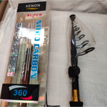 Joran Pancing Xenon Antena Carbon Super Nitro Carbon - 240cm