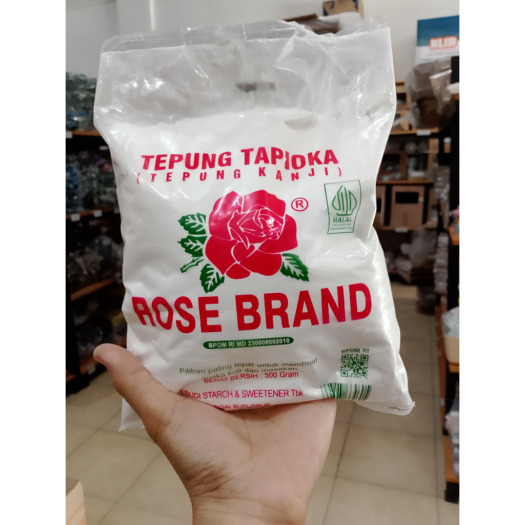 

Tepung Tapioka Rosebrand 500 gr