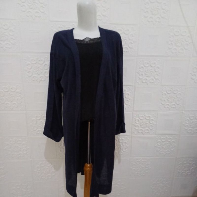 Long outer rajut/outer panjang preloved