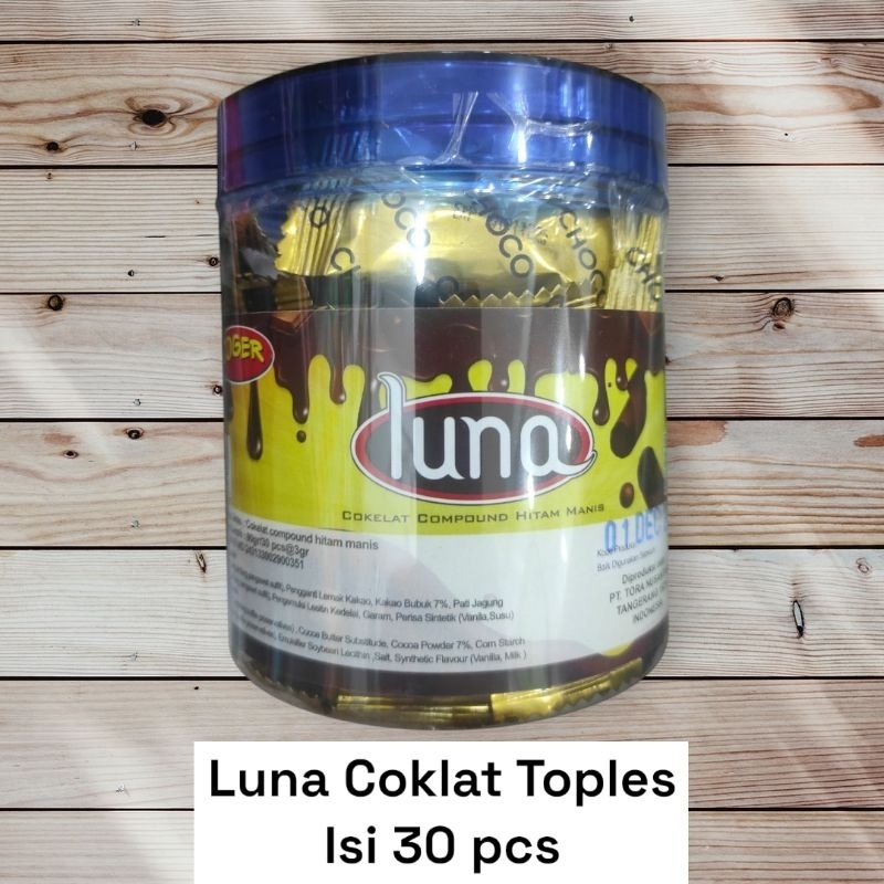 

Coklat Luna Toples Isi 30pcs