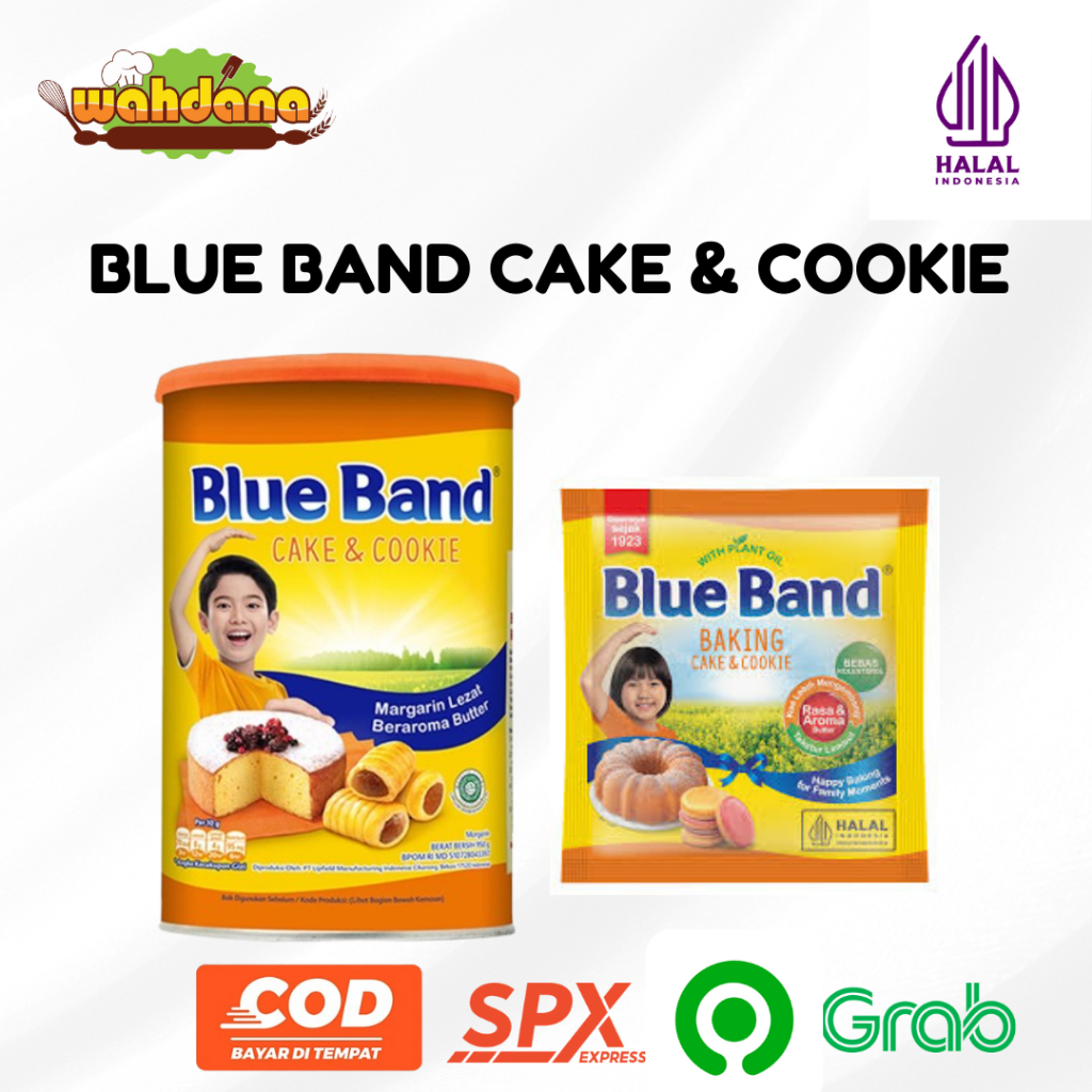 

blue band cake & cookie
