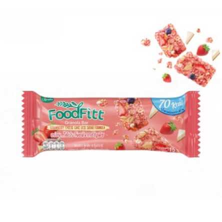 

FoodFitt Granola Bar Less Sugar Formula Vegetarian