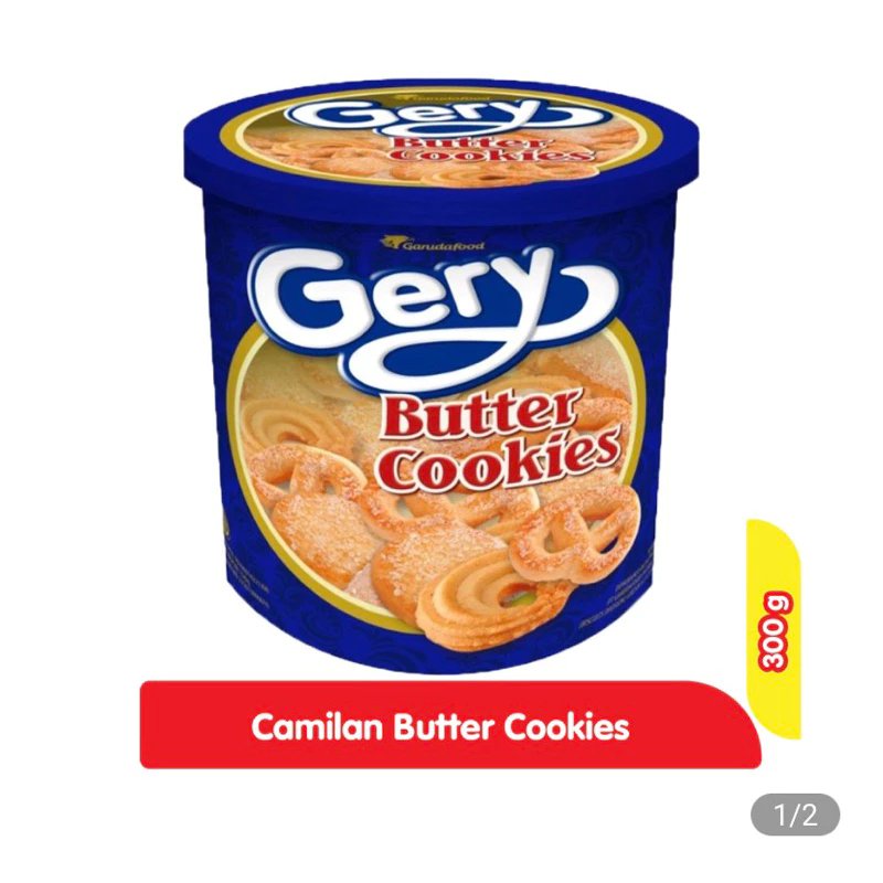 

Gery Butter Cookies Bucket 300 gr