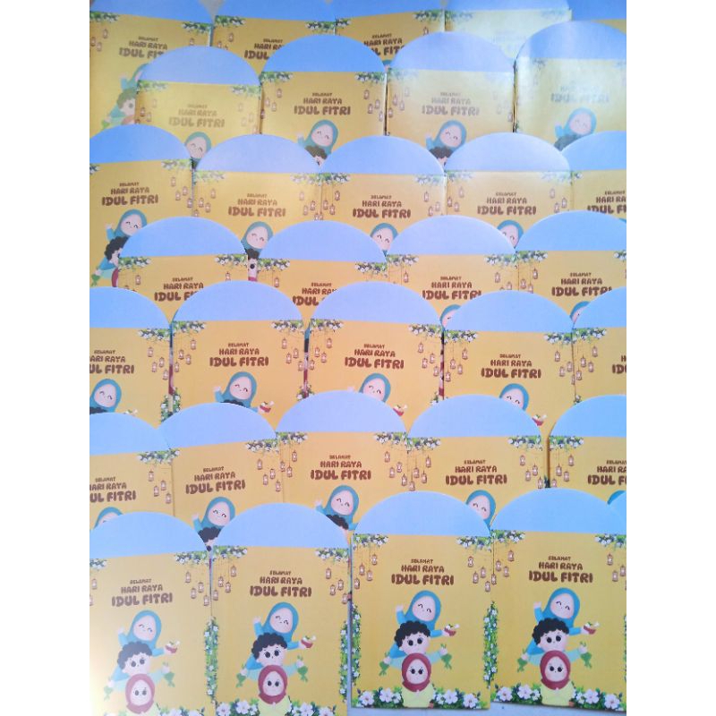 

Paket Reseller Amplop Lebaran 2025 isi 30 pack