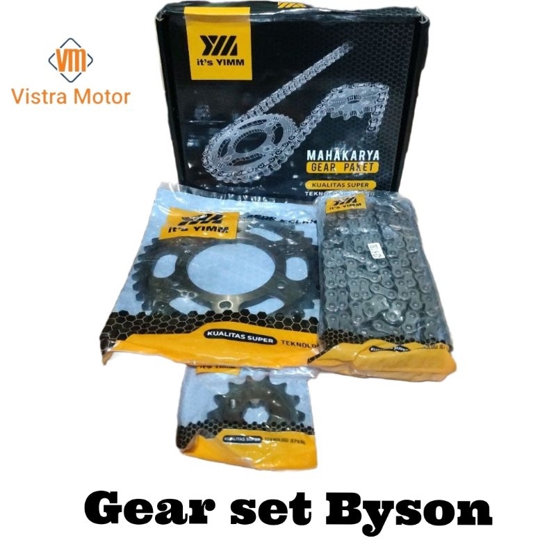 Gear set YIMM motor byson 14.40.128H