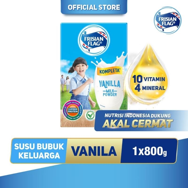 

Frisian Flag Kompleta Vanilla 800gr