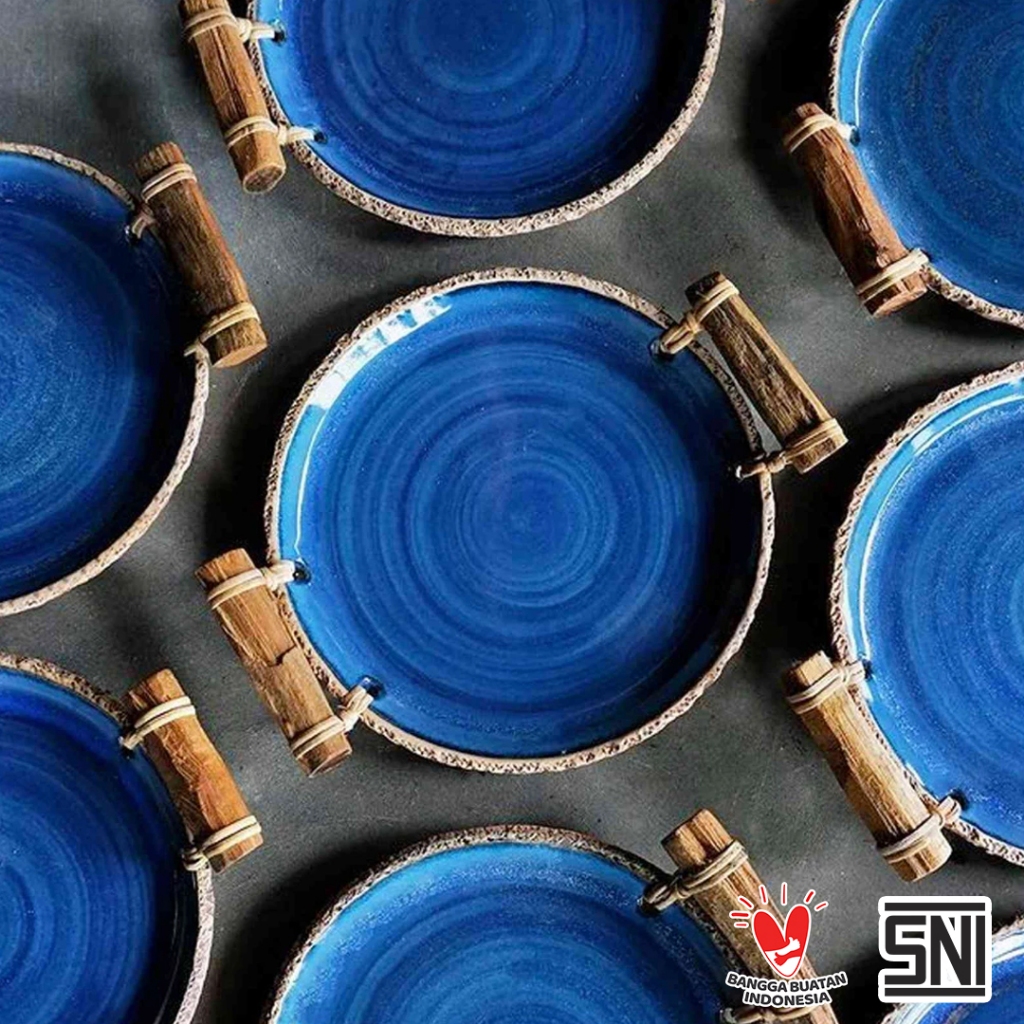 Naruna Piring Coral Keramik Upcycle