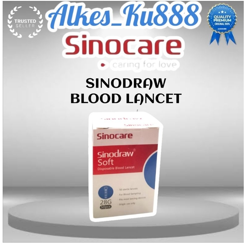 SINODRAW BLOOD LANCET SINOCARE 28G